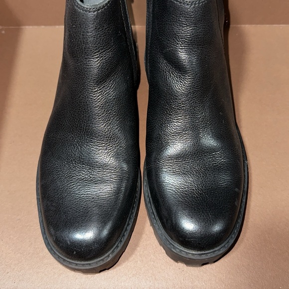 🔥🔥🔥Zodiac Black Leather Boots - Picture 3 of 8